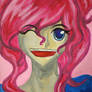 Pinkie Pie on canvas