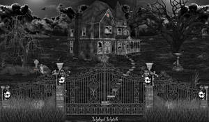 House On Haunted Hill (Monochrome)