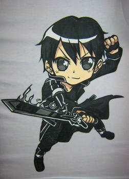 eymage airbrush shirt 2013u- chibi kirito