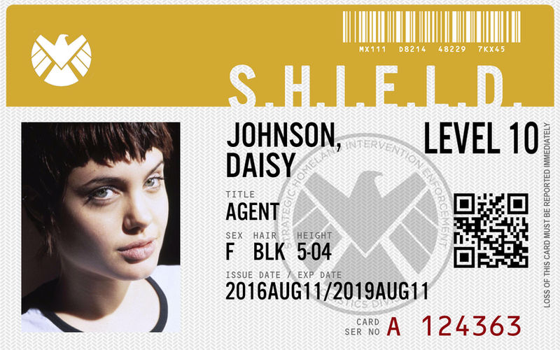 Daisy Johnson S S H I E L D Id Card By Nerdtopia On Deviantart Daisy Johnson S S H I E L D Id Card By Nerdtopia On Deviantart