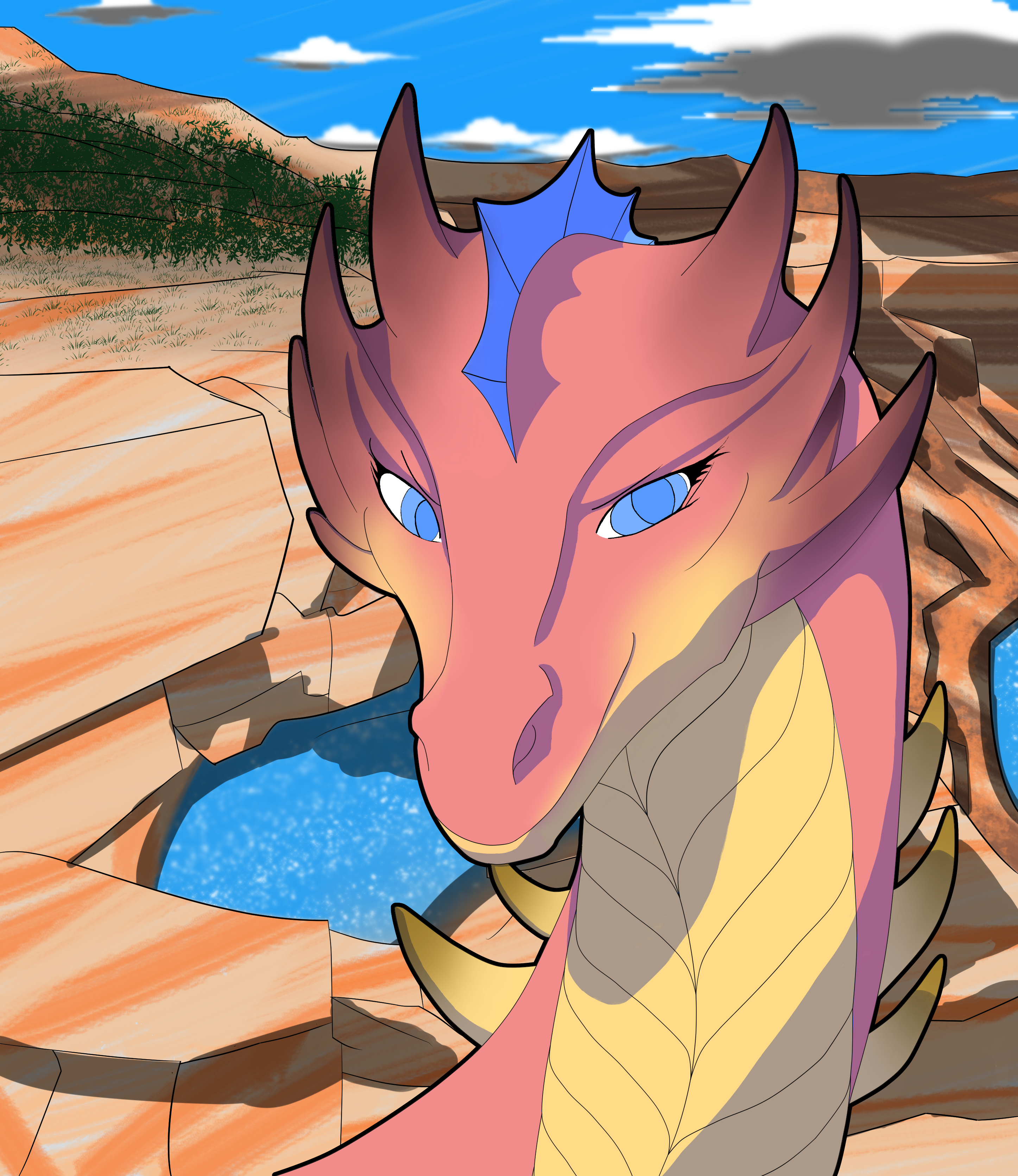 Desert Canyon Dragoness