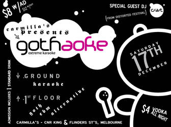 Gothaoke - Flyer 4.5