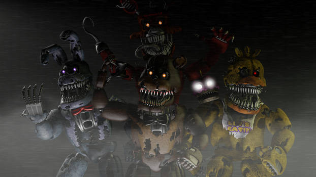 [SFM FNAF] The Four Nightmares...