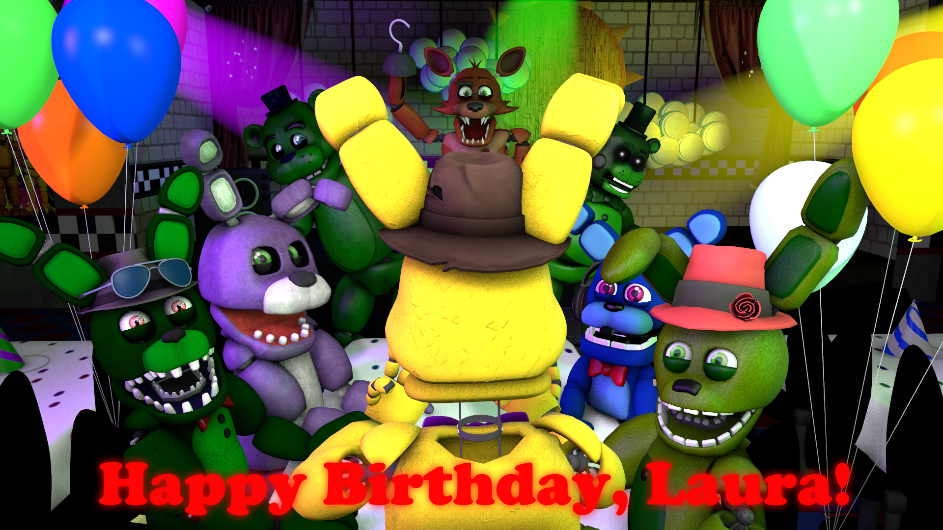 [SFM FNAF] Happy Early Birthday Laura!