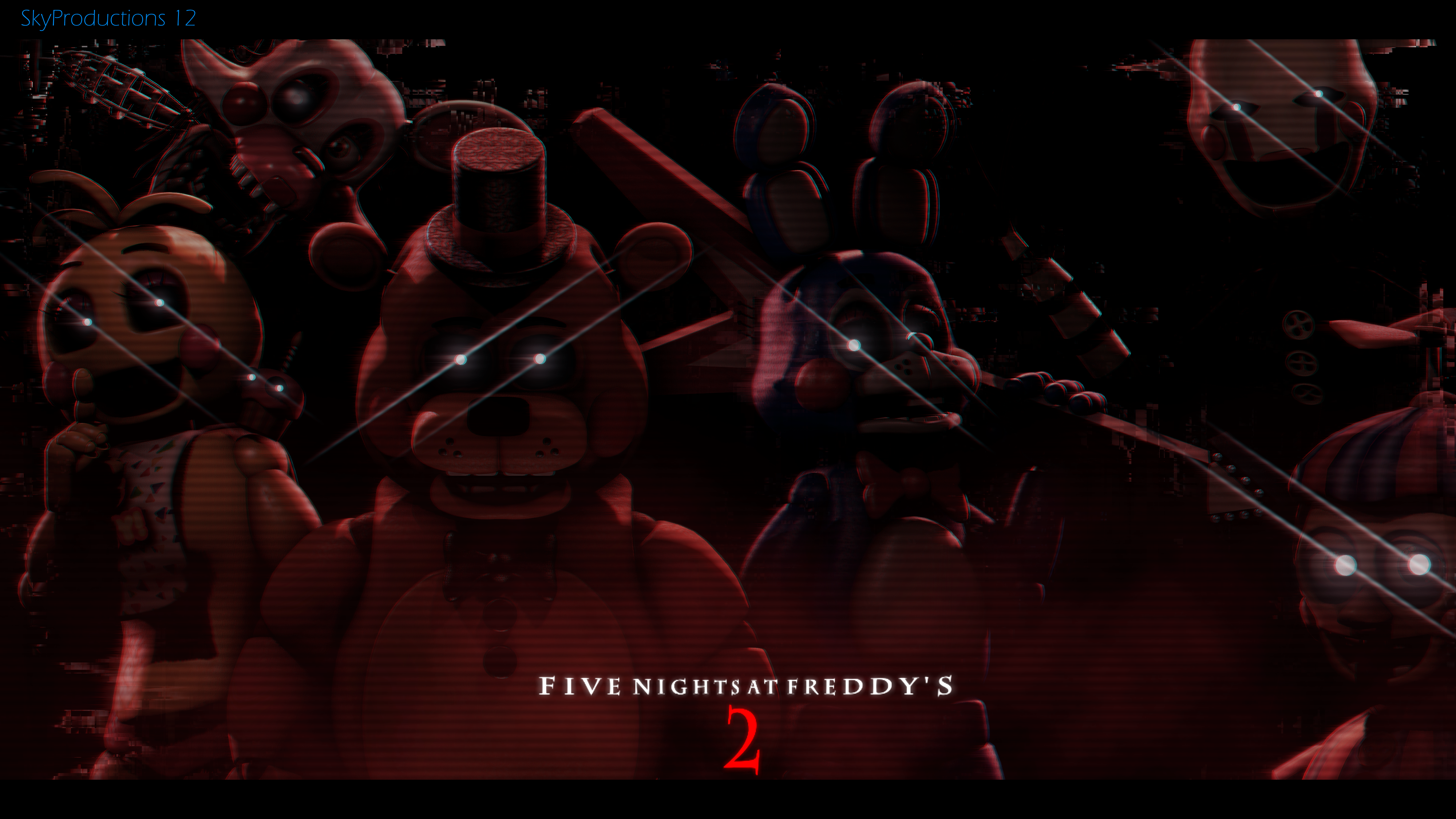SFM FNAF] Five Nights at Freddy's 2 Wallpaper 4K by SkyProductions12 on  DeviantArt