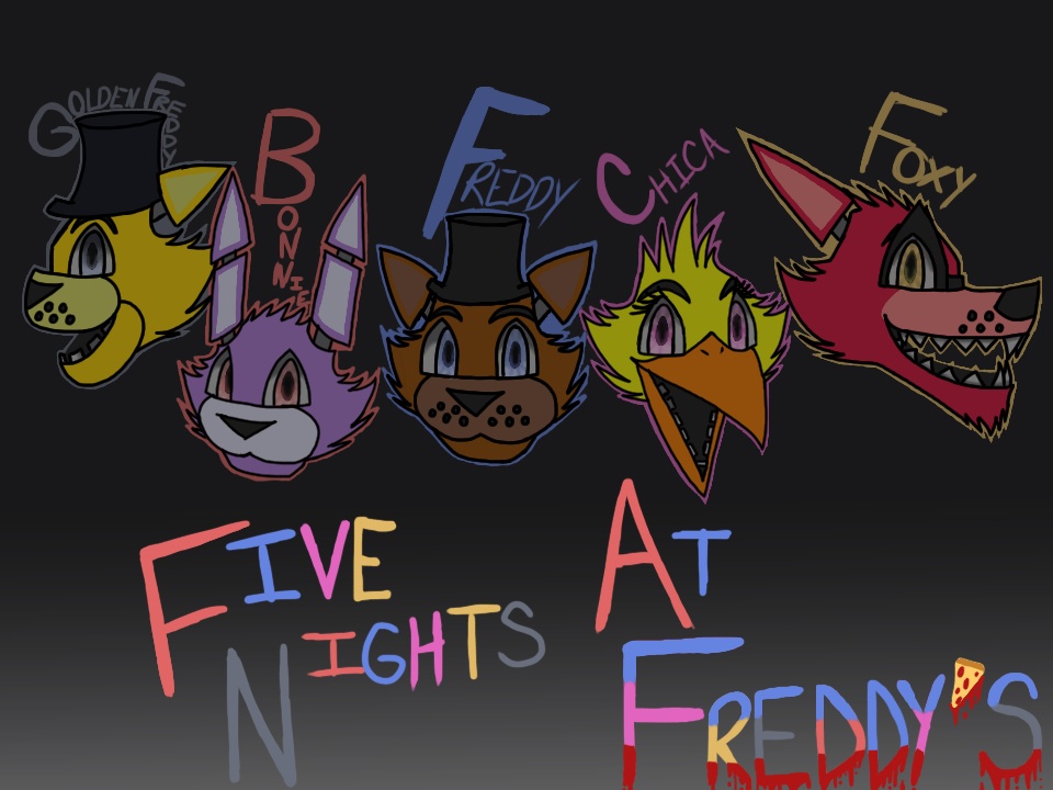 The Faces Of Freddy Fazbear S Pizza Fnaf 1 By Thepsychicclarinet On Deviantart