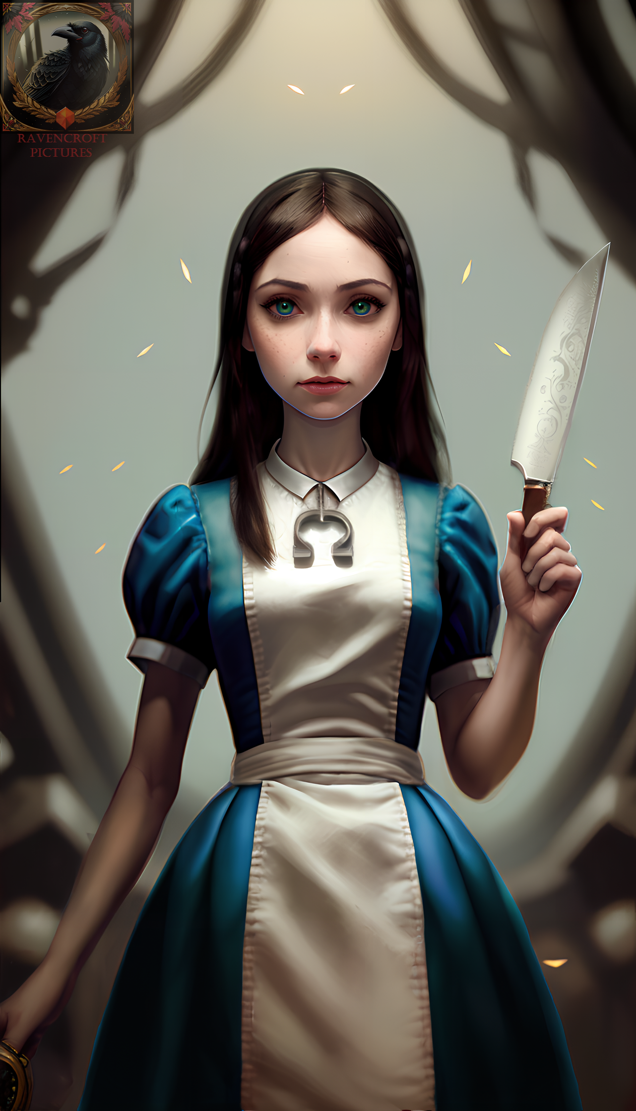alice liddell (american mcgee's alice and 1 more) drawn by