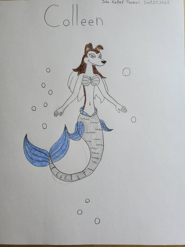 Mer-dog Colleen by JKT9261990 on DeviantArt