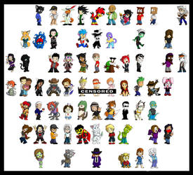 A very old unfinished project - Chibi Cavalcade