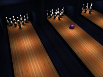 Bowling Scene