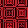 Red and Black Mosaic