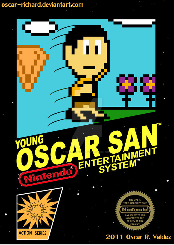 Young Oscar San art box