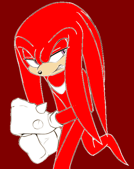 Knuckles By Hayleigh (Colored by me)