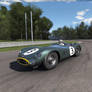 Vintage Aston Martin Race Car