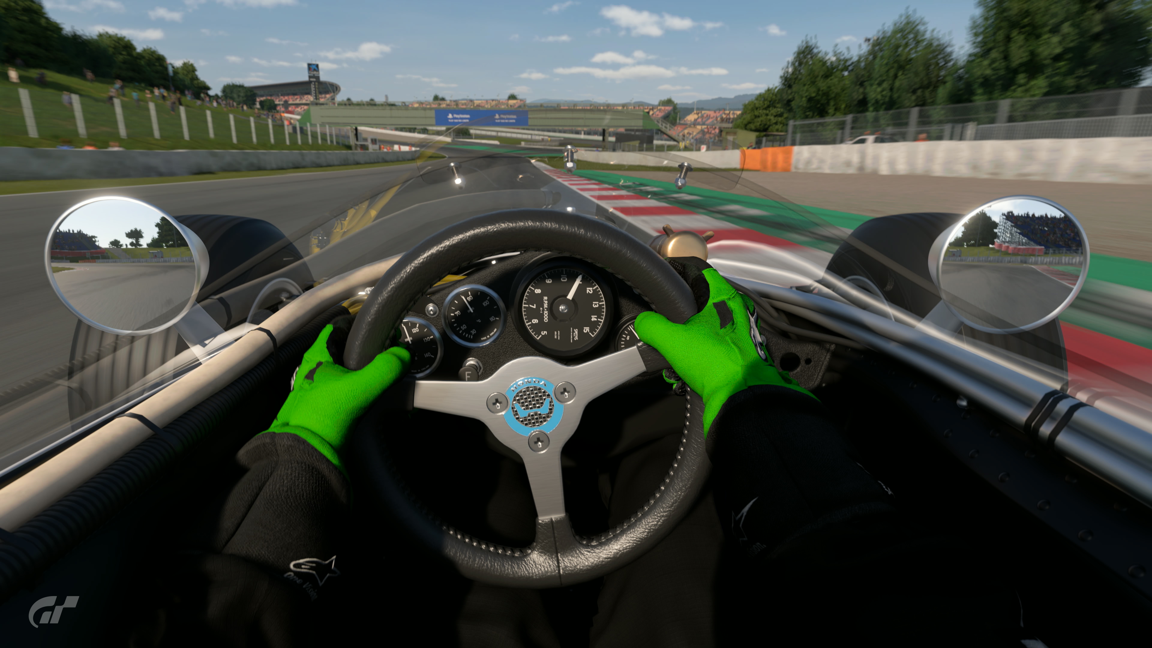 POV Of The Honda F1 Car