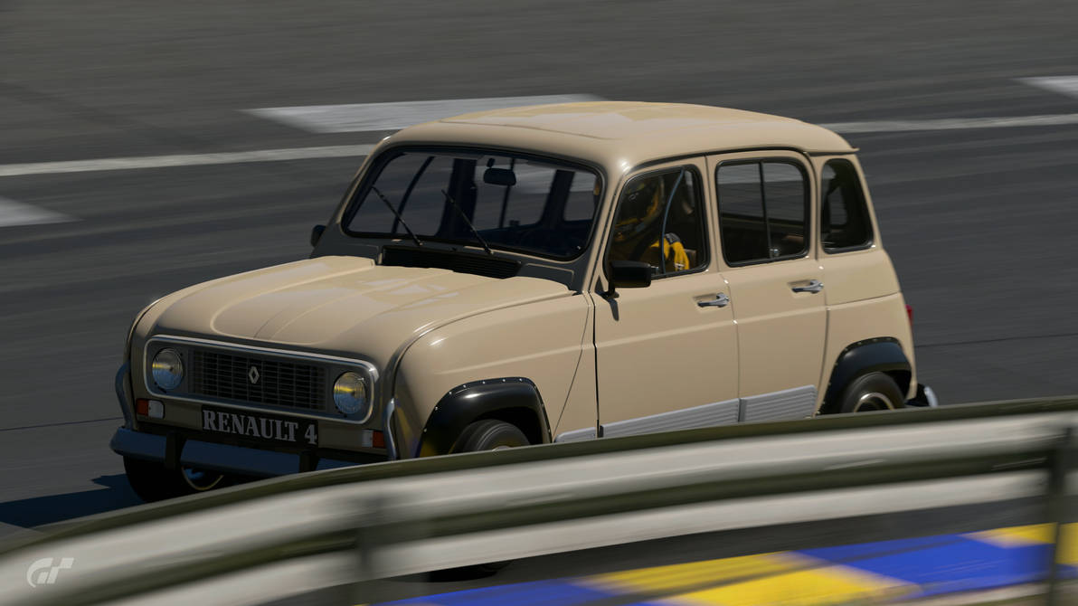 Car Layout R4 Debut Of The Renault R4 by StevenTheFox64 on DeviantArt