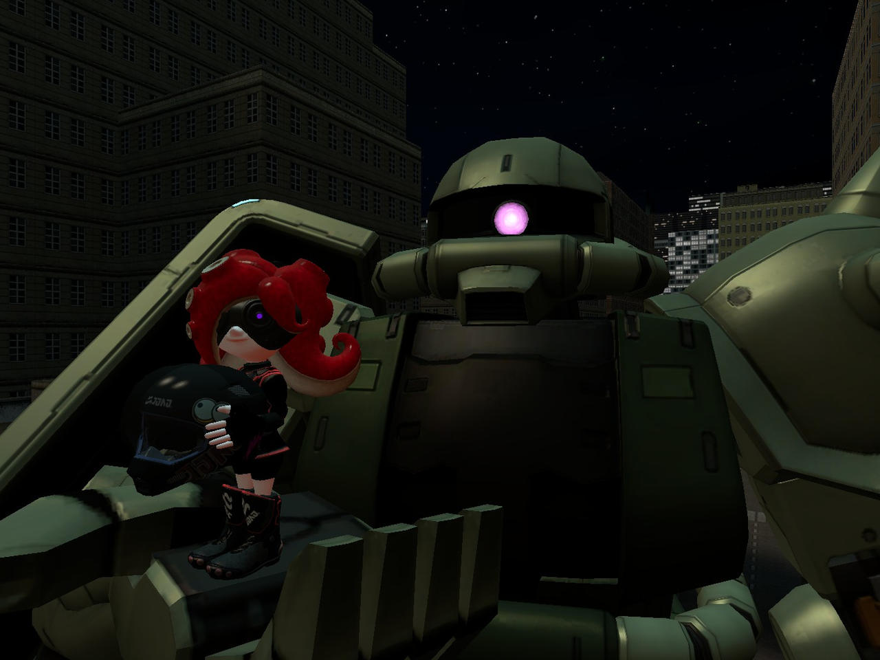 what if: splatoon enemy info: octoling ms pilot by TestedSpider592 on ...