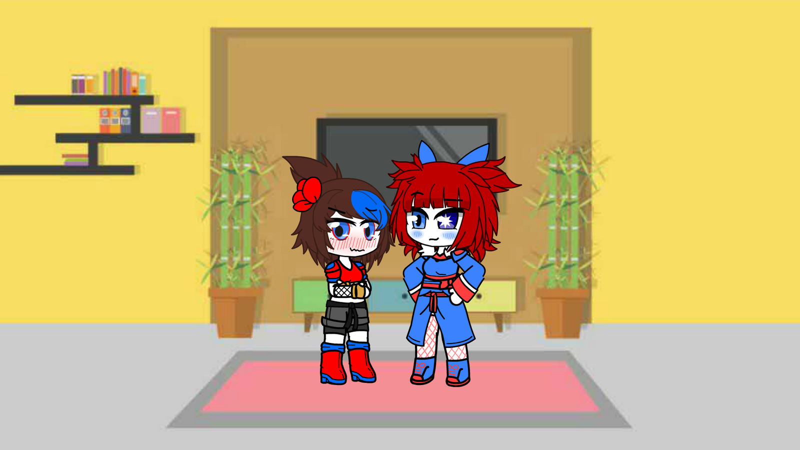 Digital fighters: Pomni x ragatha by TestedSpider592 on DeviantArt