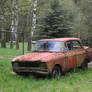 rusty car