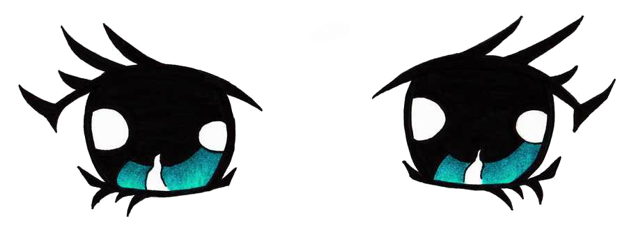 Cute Anime Eyes Png - Transparent Background Anime Eyes Png, Png