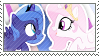 Pony sisters stamp.