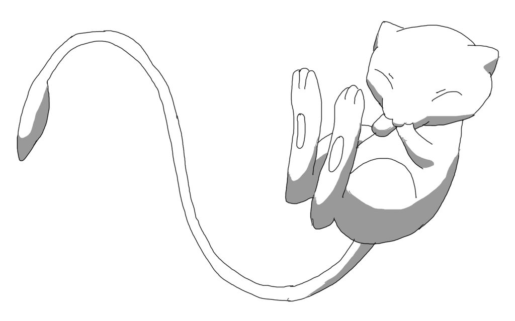 Mew base (shading) by GracietheHalfwolf16 on DeviantArt