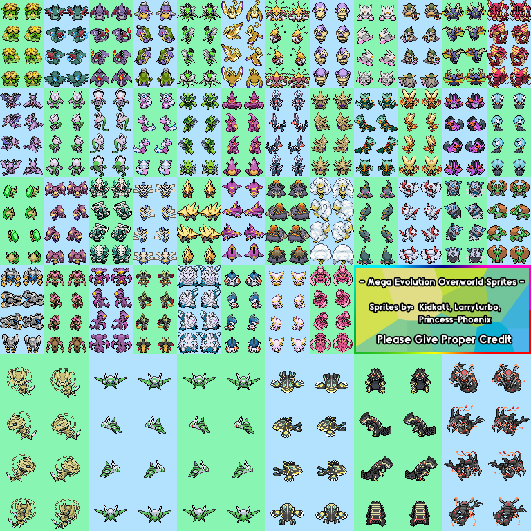 All Mega Evolution Pokemon From Gen 1 to Gen 7