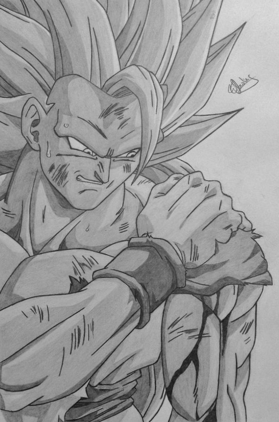 Como desenhar Son Goku Dragon Ball Z  How to draw by darkshenco on  DeviantArt