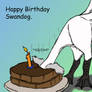 Swandog birthday gift