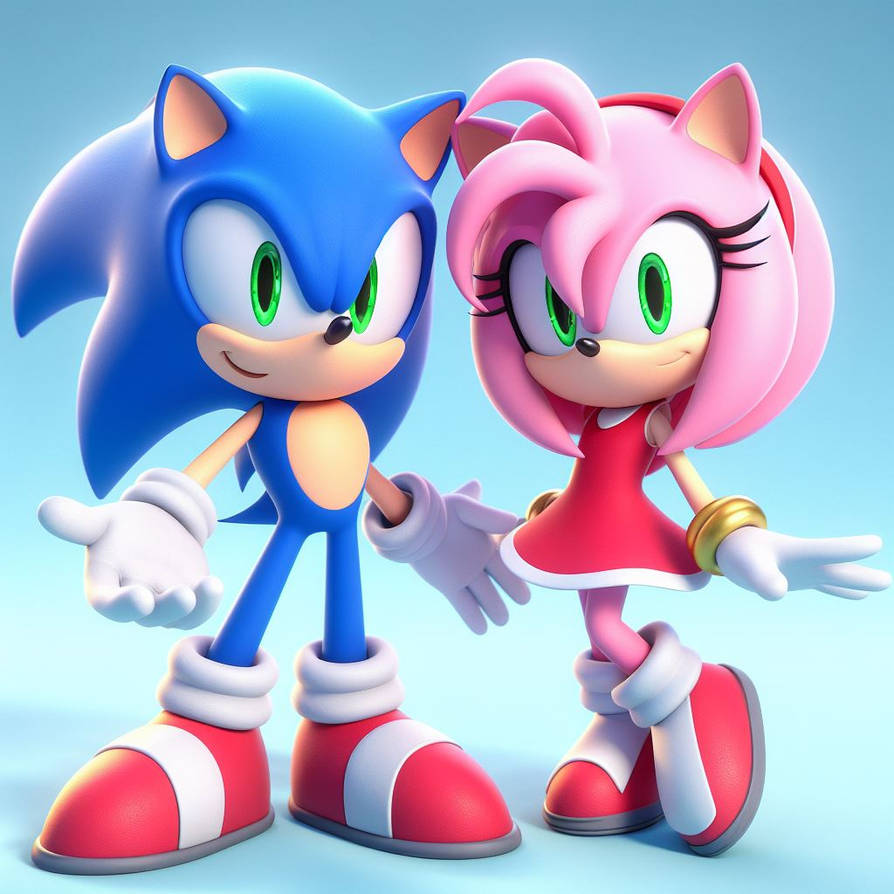 Sonic And Amy 3 By BigFanBud123 On DeviantArt sonic-and-amy-3-by-bigfanbud123-on-deviantart