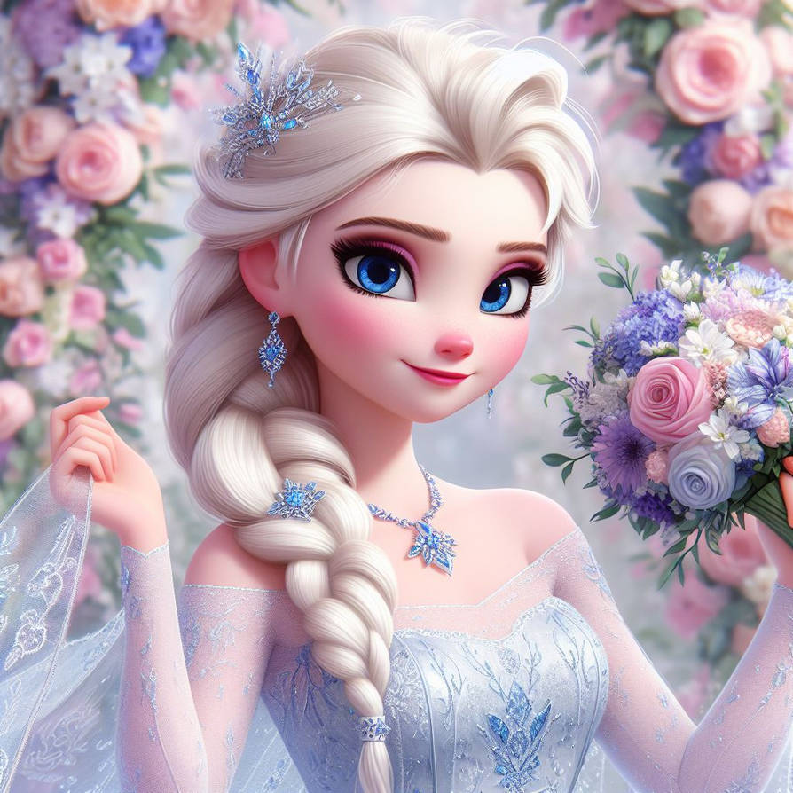 Beautiful Bride Elsa by BigFanBud123 on DeviantArt