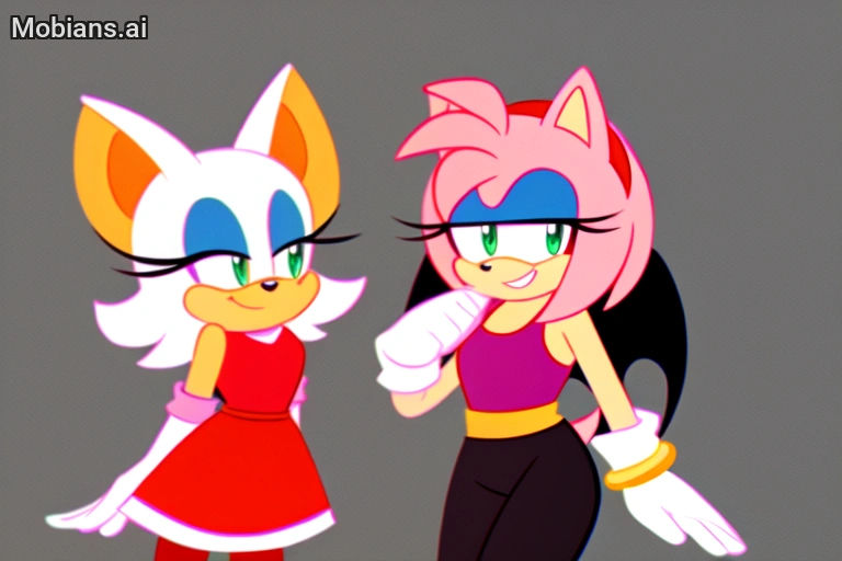 Amy and Rouge by BigFanBud123 on DeviantArt