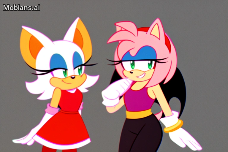 Amy and Rouge by BigFanBud123 on DeviantArt