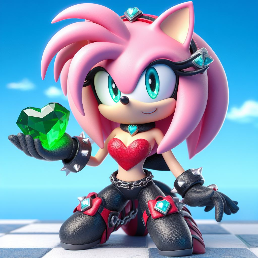 Amy Rose Rouk Amy Rouge by BigFanBud123 on DeviantArt