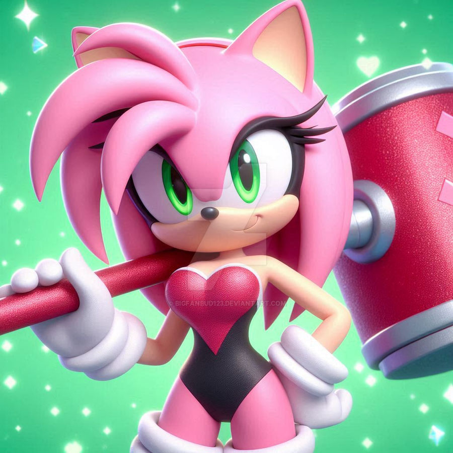 Amy Rouge Color Amy Rouge #3 by BigFanBud123 on DeviantArt