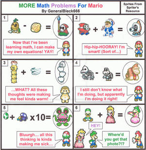 MORE Math Problems For Mario