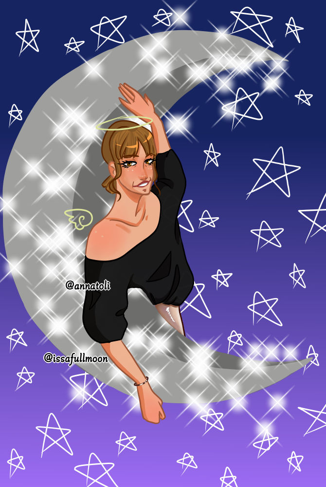 Issa Full Moon by SmolHamster on DeviantArt