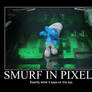Smurf in Pixels