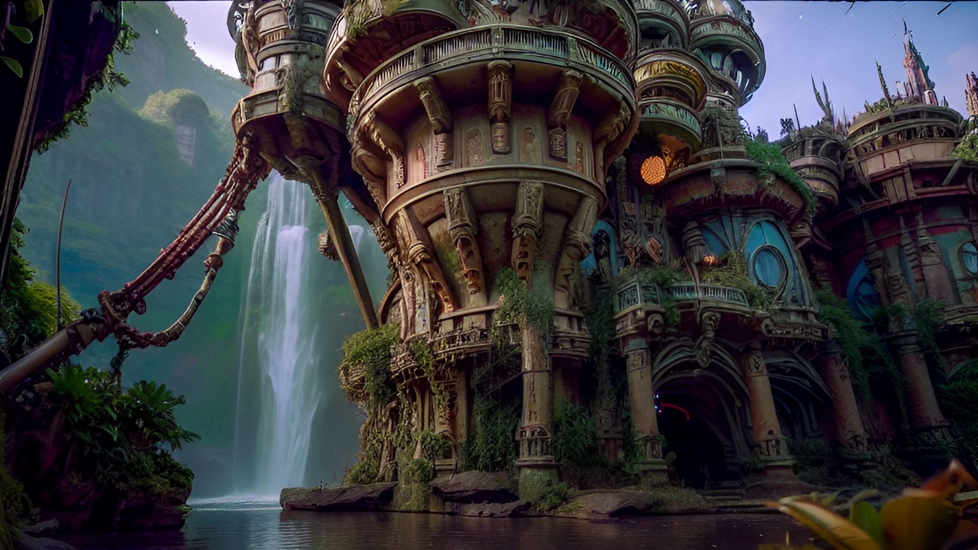 Exploring an Abandoned Alien City 2 by sourmood on DeviantArt
