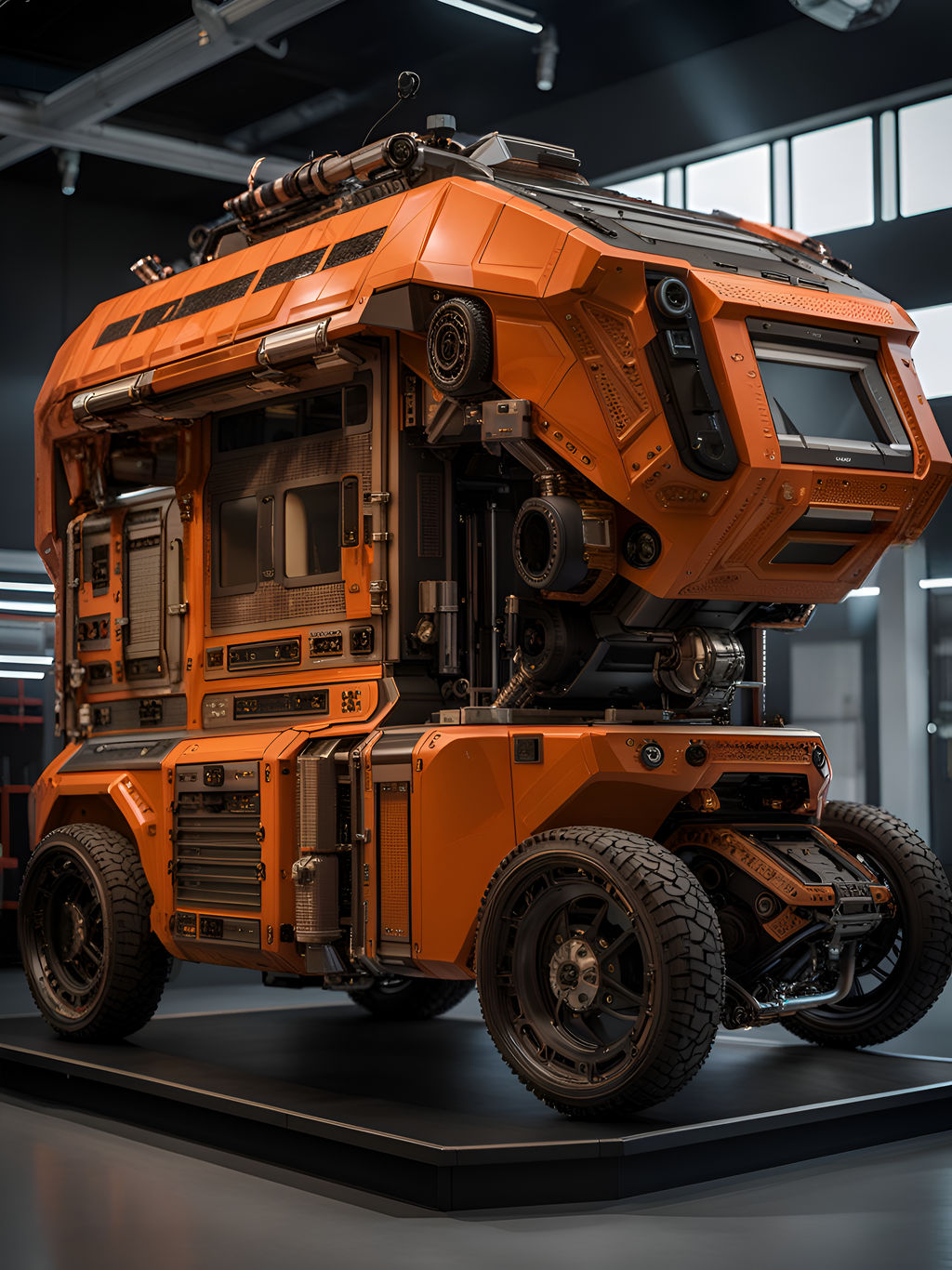 Science Lab Vehicle Scientific Research Vehicle Concept 5 by sourmood on DeviantArt