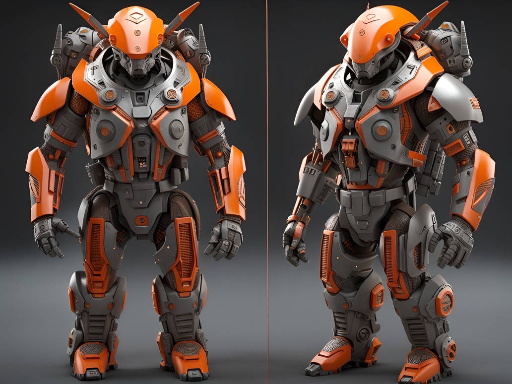 Free Concept - Mecha 3 Reference by sourmood on DeviantArt