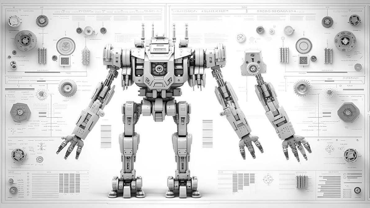 Mecha Schematic 4 XL by sourmood on DeviantArt