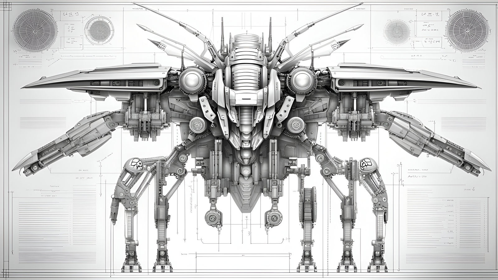 Mecha Schematic 6 XL by sourmood on DeviantArt