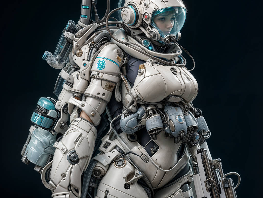 Female Space Explorer by sourmood on DeviantArt