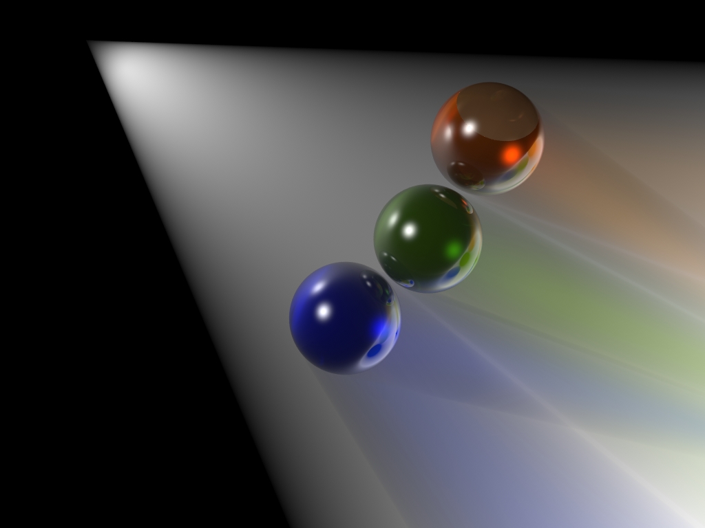 Volumetric Light Balls