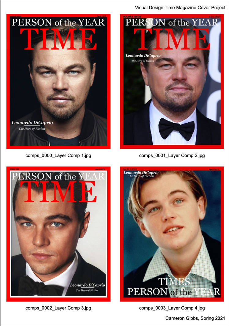 Visual Design Time Magazine Cover Project by CESG2 on DeviantArt