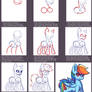 How to Draw A Basic Pony - Tutorial