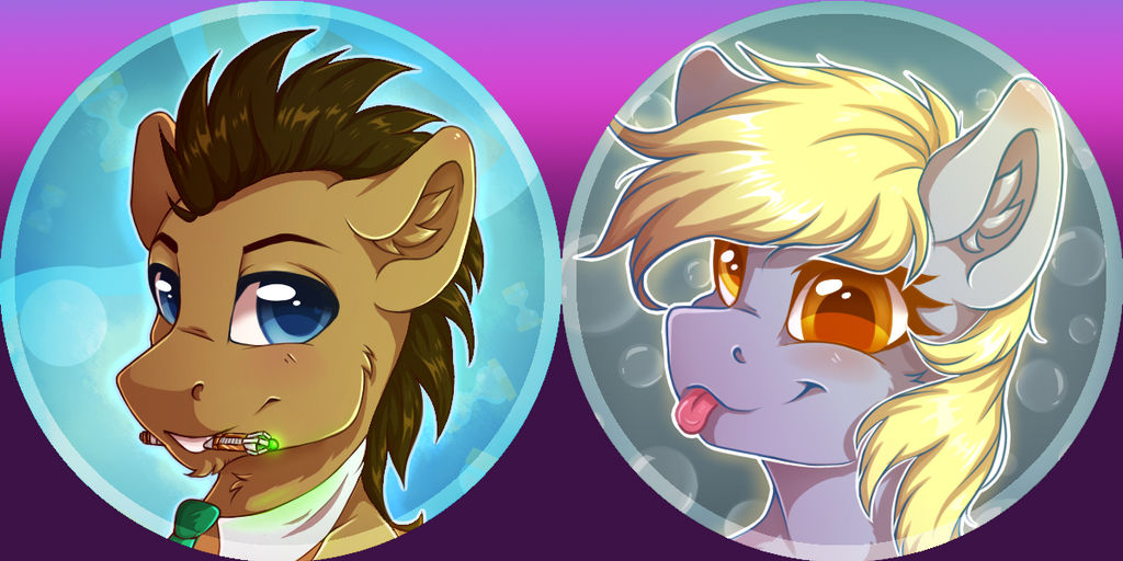 DrWhooves and Derpy Pack by SerenityScratch