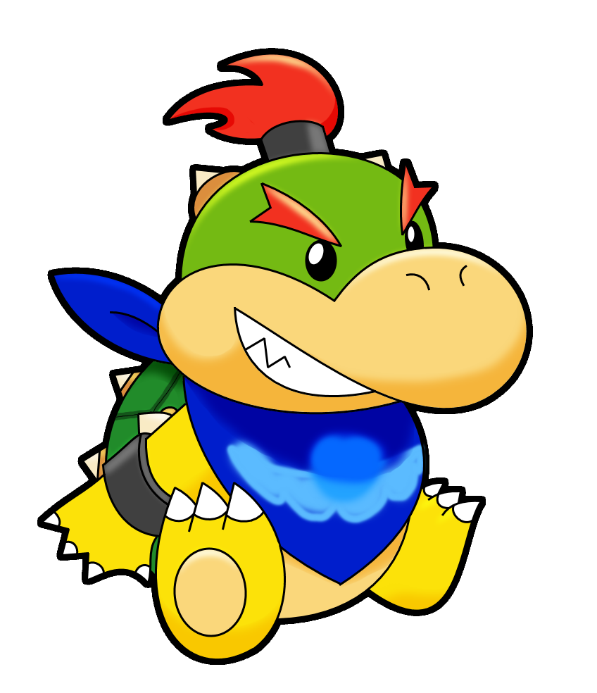 Bowser Jr. (Shadow Mario Mask) by Wizenheimer2003 on DeviantArt