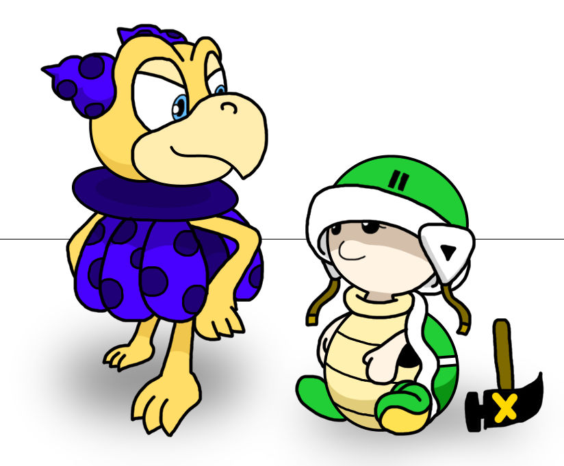 Hammer Bro + Noki Shell Switch by Wizenheimer2003 on DeviantArt